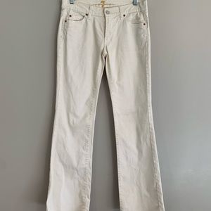 Citizens of Humanity White Bootcut Jeans 27